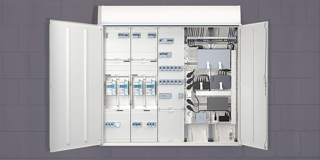 Technikzentrale bei Sabani Elektrotechnik GmbH in Waiblingen